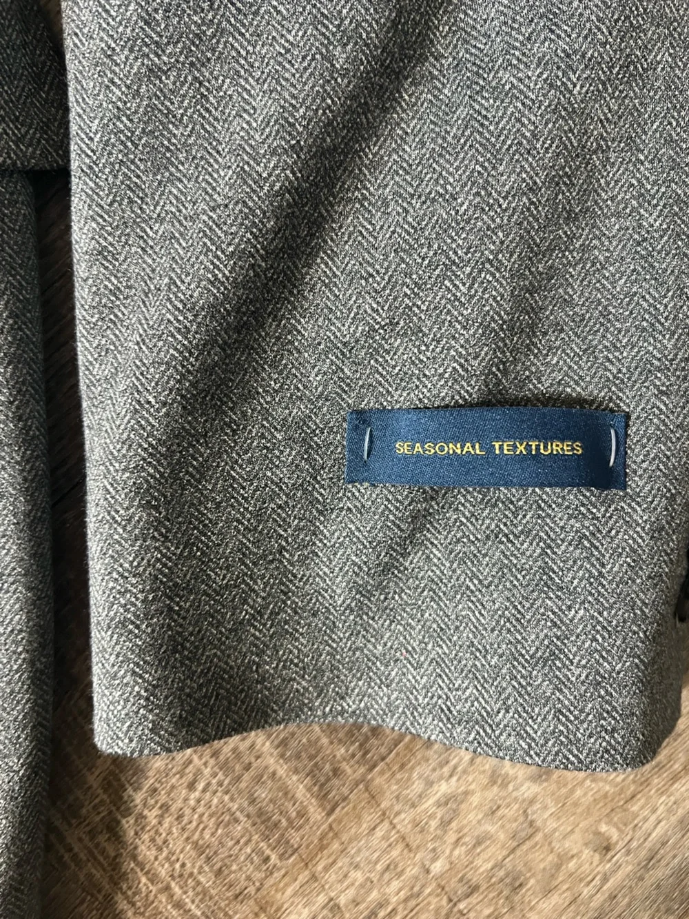 Stafford‎ Men's Classic-Fit Herringbone Sport Coat-Size 52L